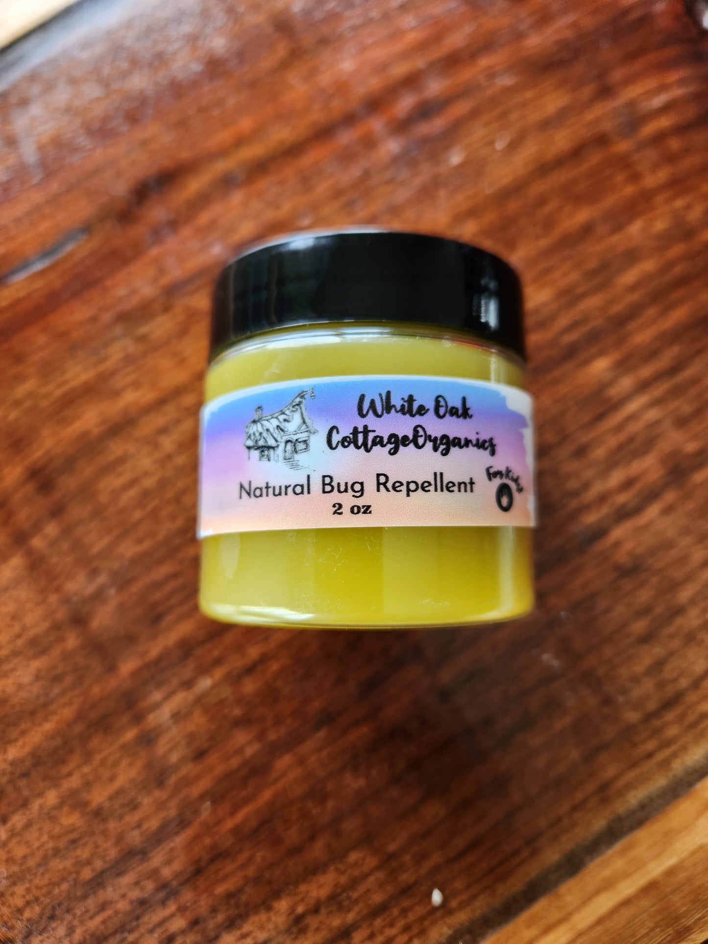 Natural Bug Repellent 2 ounce jar