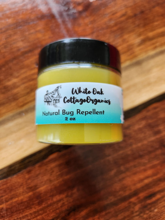 Natural Bug Repellent 2 ounce jar